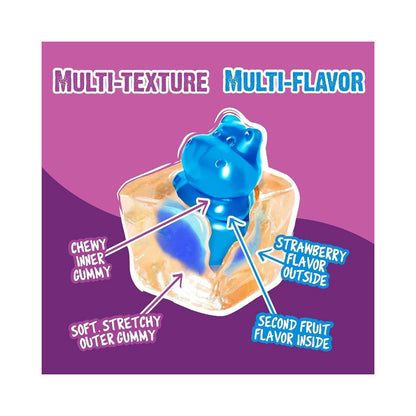 Amos Wild Berry Juicy Drop Gummy Mystery Cube Candy 5oz (142g)