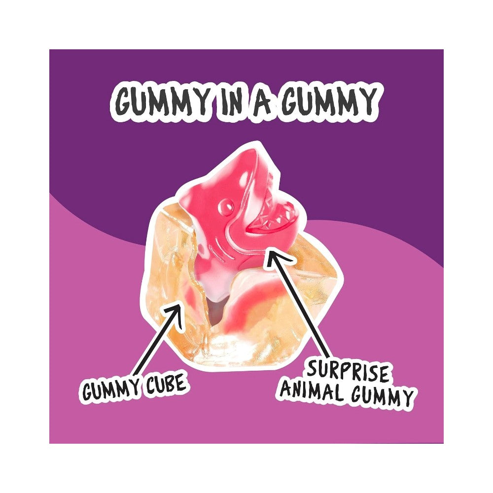 Amos Wild Berry Juicy Drop Gummy Mystery Cube Candy 5oz (142g)