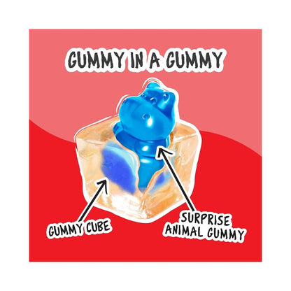 Amos Original Juicy Drop Gummy Mystery Cube Candy 5oz (142g)
