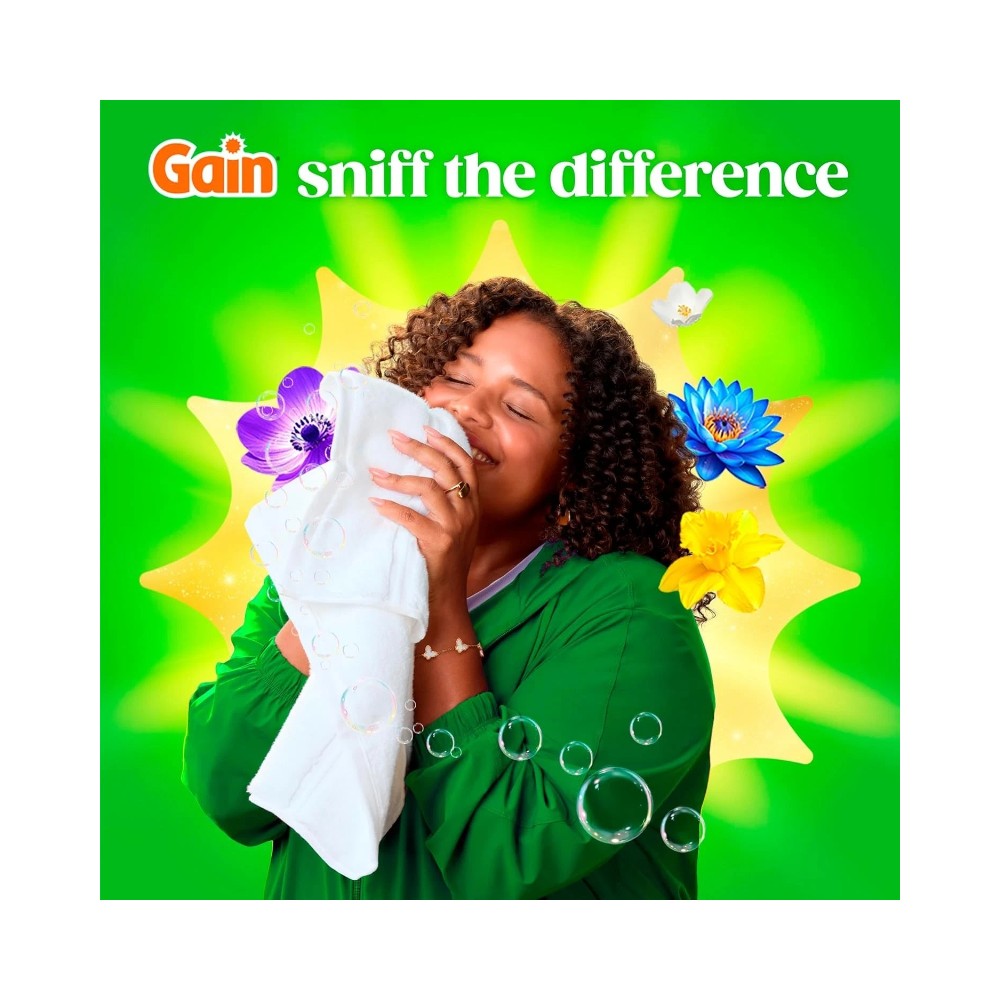 Gain Flings! 3 in 1 Laundry Detergent Pacs Moonlight Breeze | 60 Pods