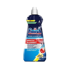Finish Powerball Dishwasher Rinse & Shine Aid Lemon Sparkle 400ml