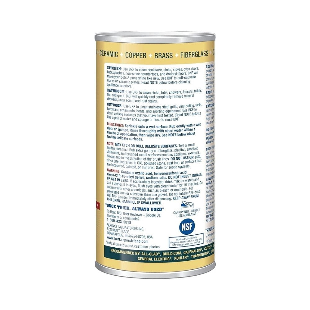 Bar Keepers Friend Multipurpose Surface Cleanser 12oz (340g)