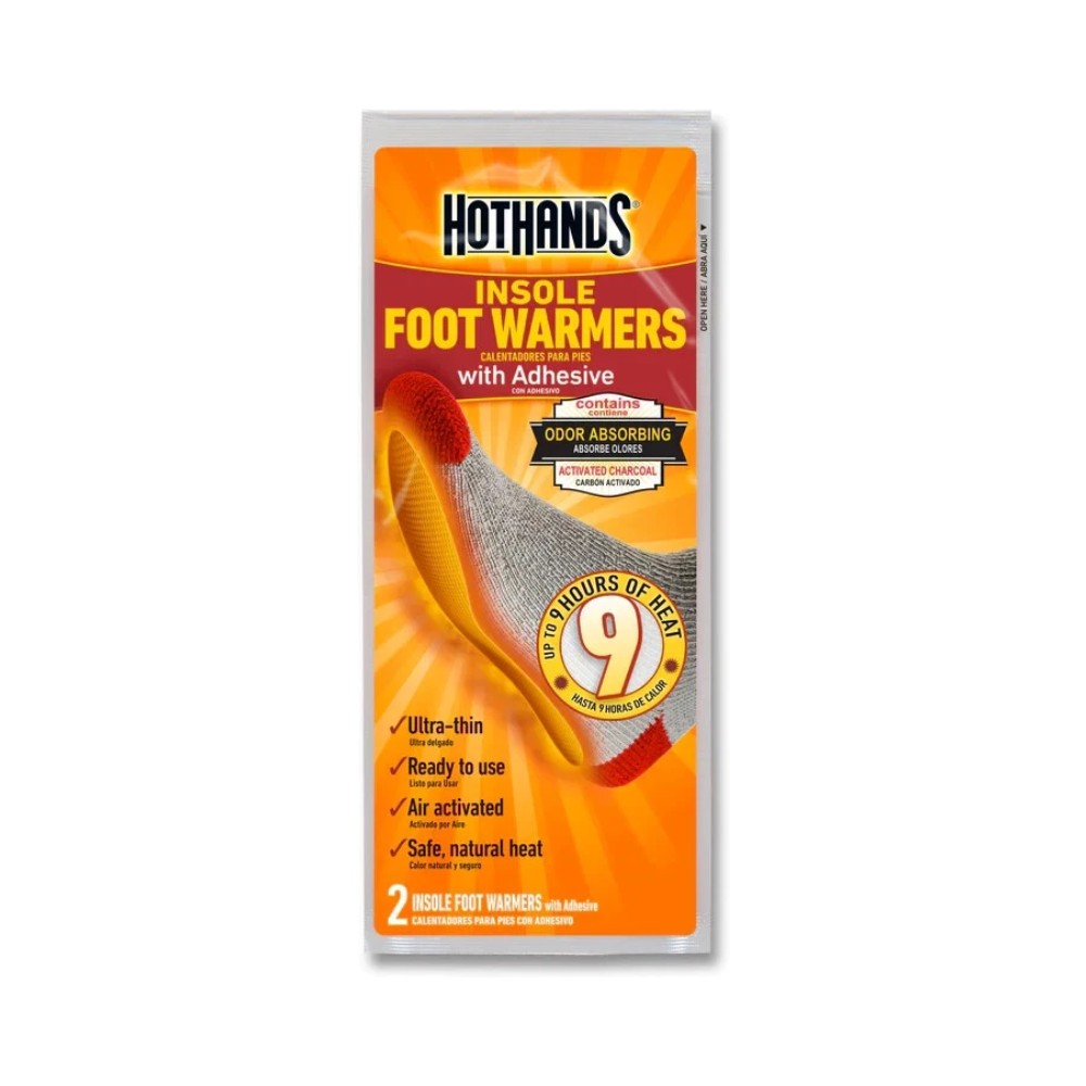 HotHands Insole Foot Warmers With Adhesive - Up to 9 Hours of Heat