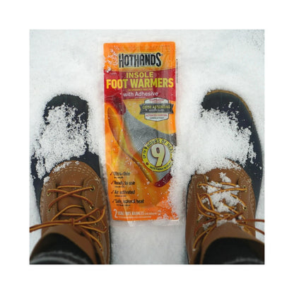 HotHands Insole Foot Warmers With Adhesive - Up to 9 Hours of Heat