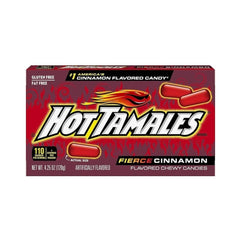 Hot Tamales Fierce Cinnamon Chewy Candy 4.25oz (120g)