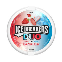 Ice Breakers Duo Fruit and Cool Strawberry Mints 36g