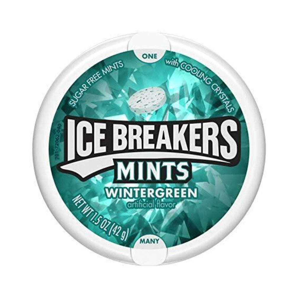 Ice Breakers Wintergreen Sugar Free Mints 1.5oz (42g)