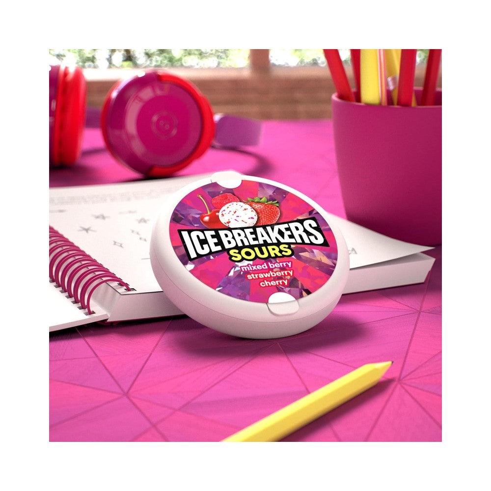 Ice Breakers Sours Berry Mints 1.5oz (42g)