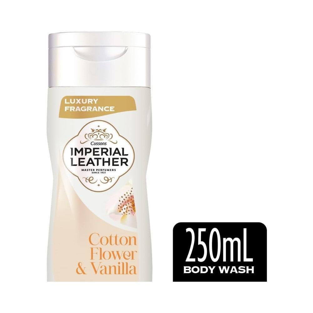 Imperial Leather Cotton & Vanila Milk Body Wash 250ml