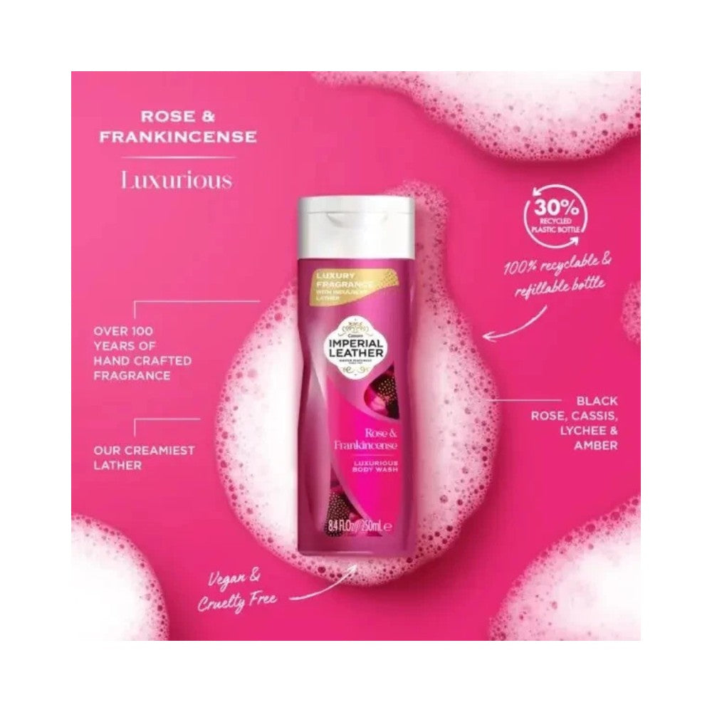 Imperial Leather Rose & Frankincense Luxurious Body Wash 250ml