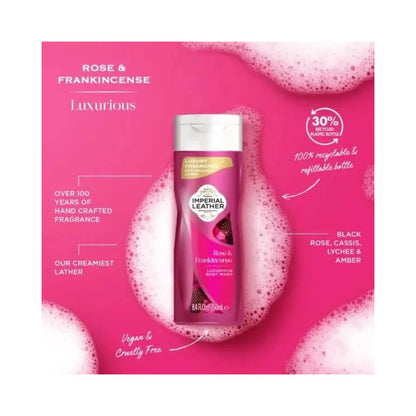 Imperial Leather Rose & Frankincense Luxurious Body Wash 250ml