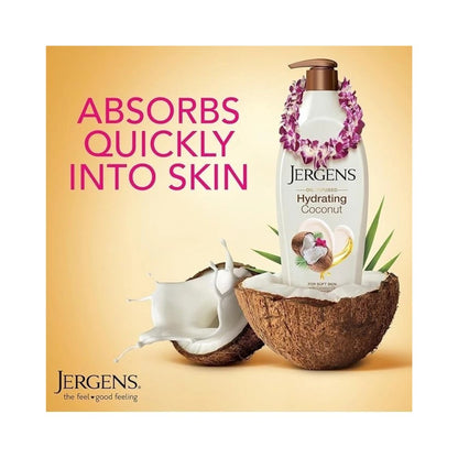 Jergens Oil Infused Hydrating Coconut Moisturiser 496ml
