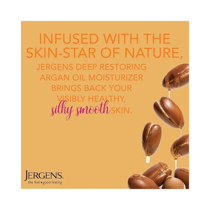 Jergens Oil Infused Deep Restoring Argan Moisturizer 496ml
