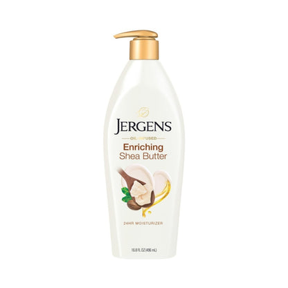 Jergens Oil Infused Enriching Shea Butter Moisturizer 496ml