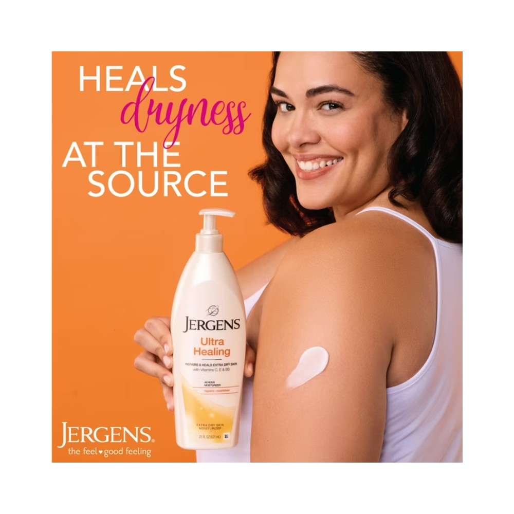 Jergens Ultra Healing Extra Dry Skin Moisturizer 621ml