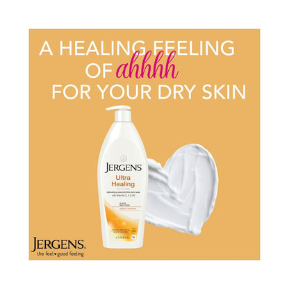 Jergens Ultra Healing Extra Dry Skin Moisturizer 621ml