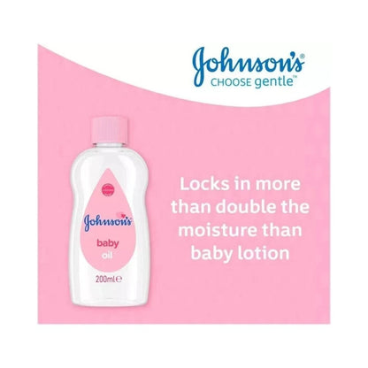Johnson's Baby Oil Bottle 200ml