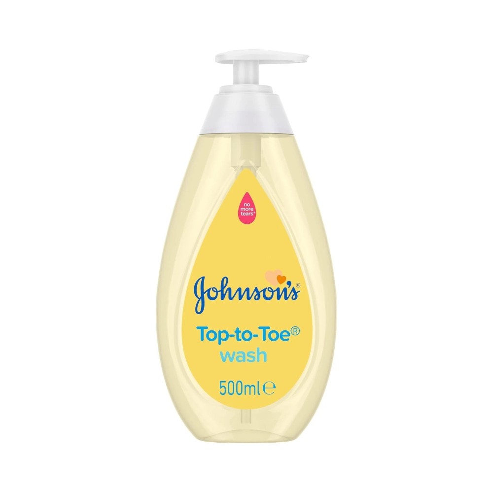 Johnson's Top To Toe Baby Wash Pump 500ml