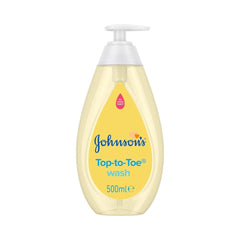 Johnson's Top To Toe Baby Wash Pump 500ml
