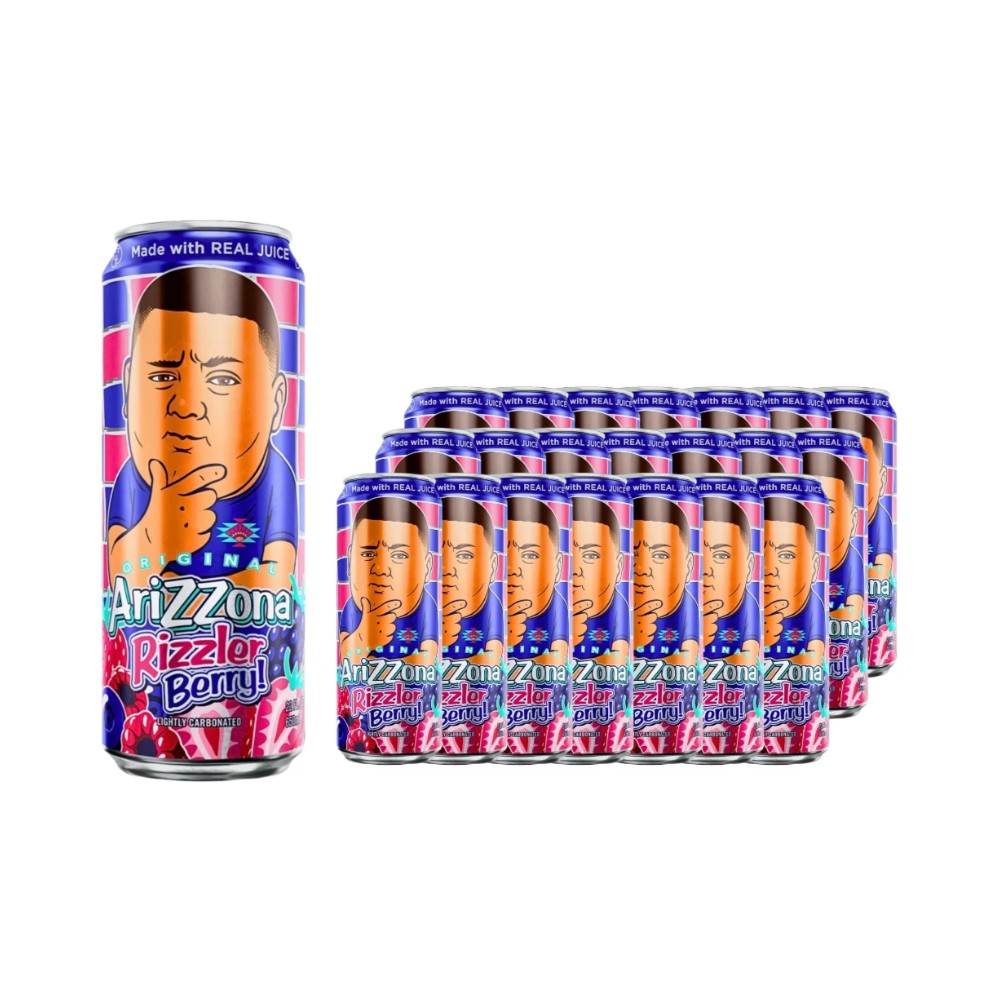 Arizona Rizzler Berry Cans 650ml - Pack of 24