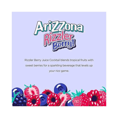 Arizona Rizzler Berry Cans 650ml - Pack of 24