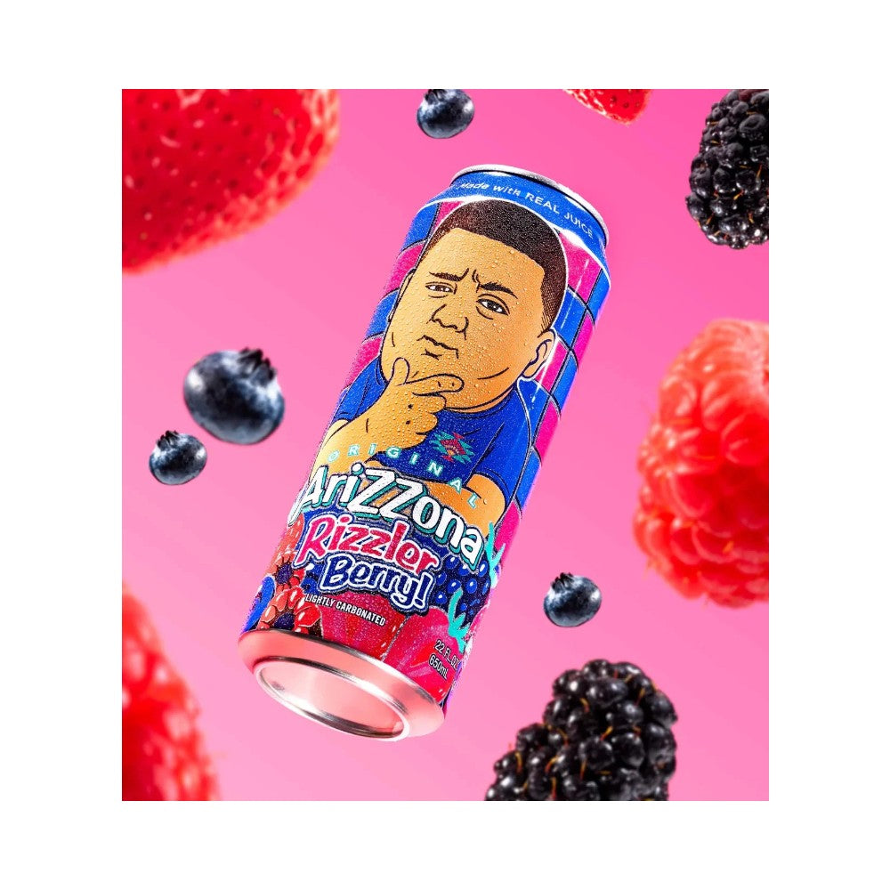 Arizona Rizzler Berry Cans 650ml - Pack of 24
