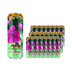 Arizona Spicy Green Tea with Mike's Honey Cans 650ml - Pack of 24