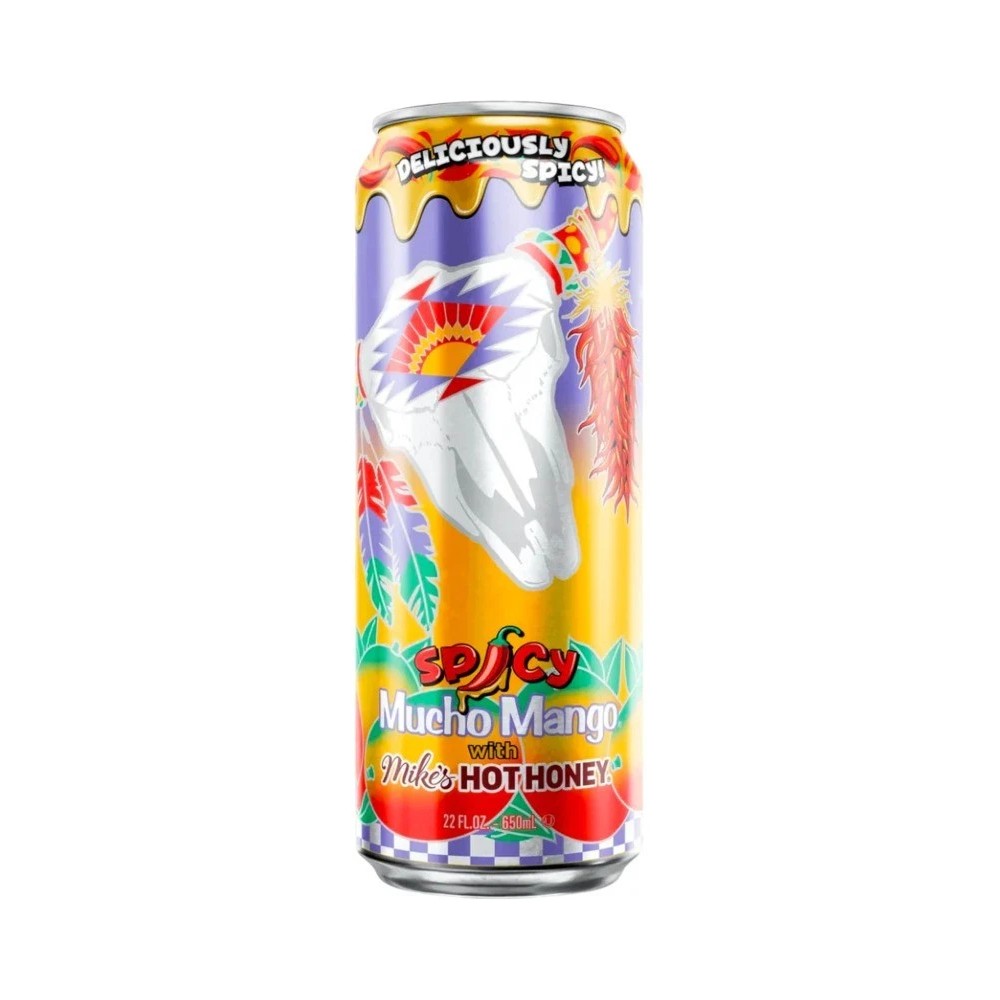 Arizona Spicy Watermelon with Mike's Hot Honey Cans 650ml - Pack of 24