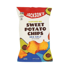 Jackson's Avocado Oil Sweet Potato Chips Sea Salt 5oz (142g)