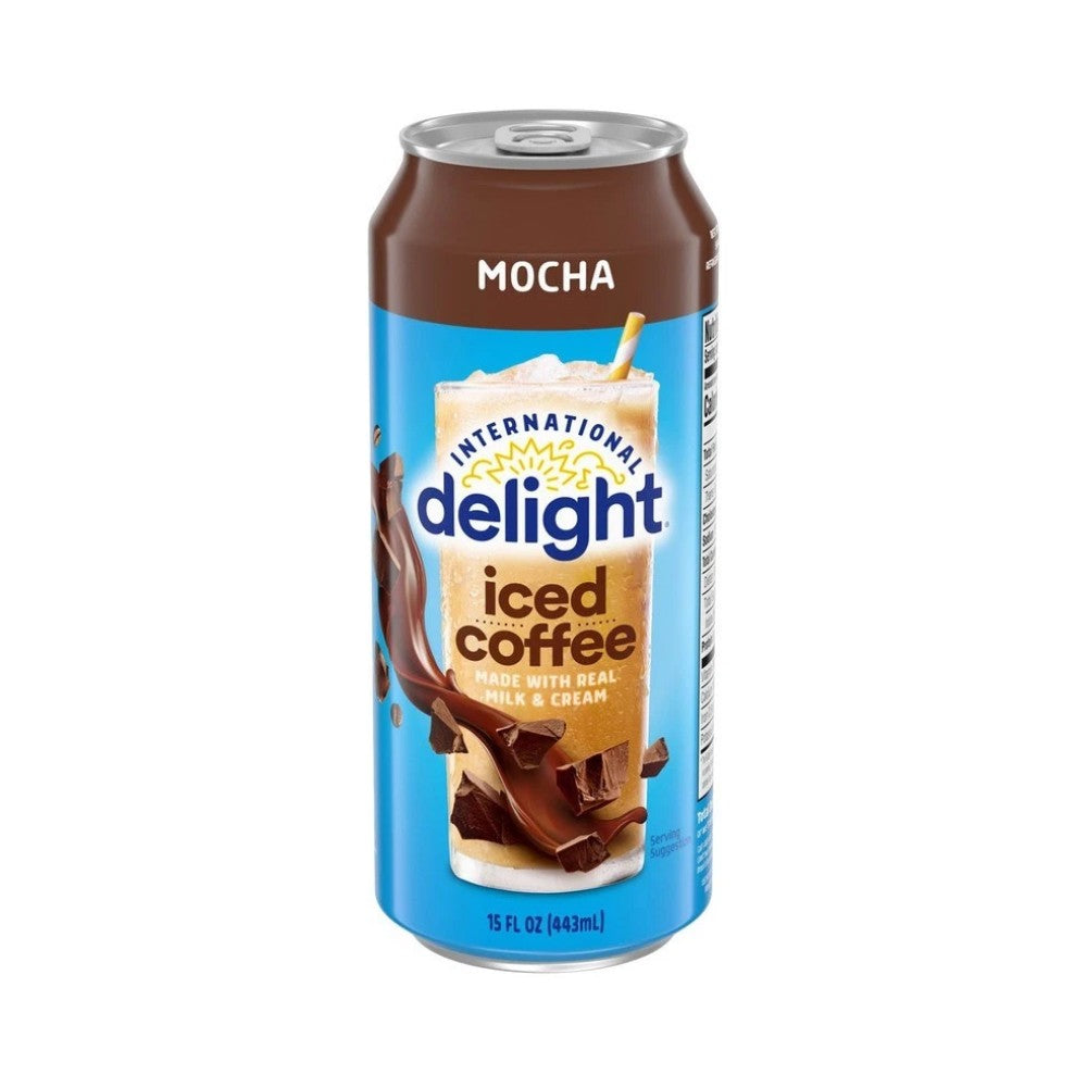 International Delight Mocha Iced Coffee Can 15oz (443ml)
