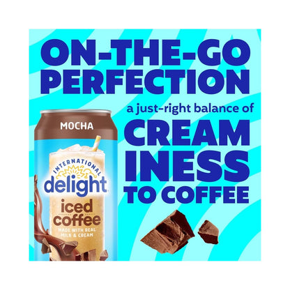 International Delight Mocha Iced Coffee Can 15oz (443ml)
