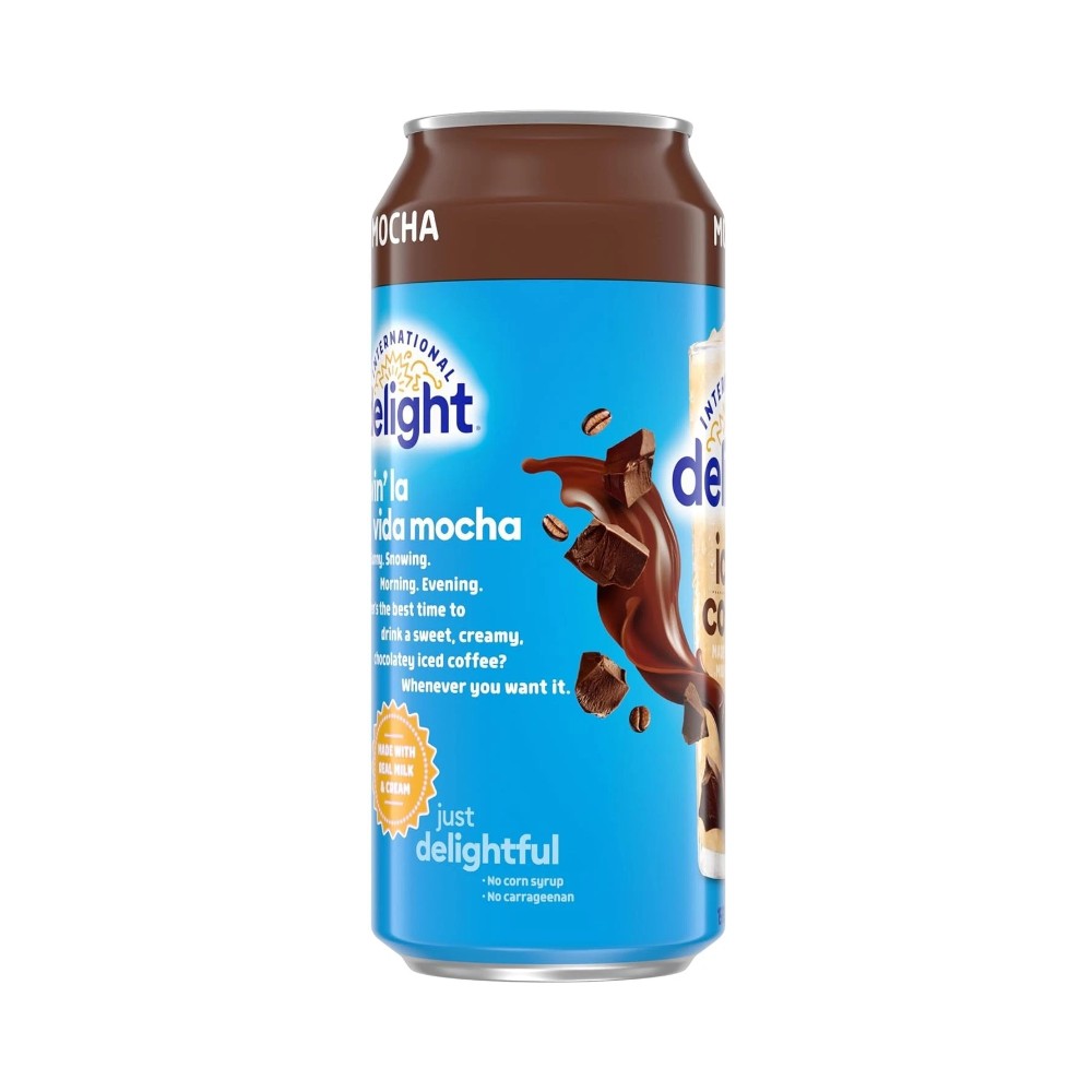 International Delight Mocha Iced Coffee Can 15oz (443ml)