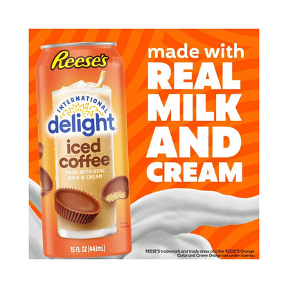 International Delight Reese's Iced Coffee Can 15oz (443ml)