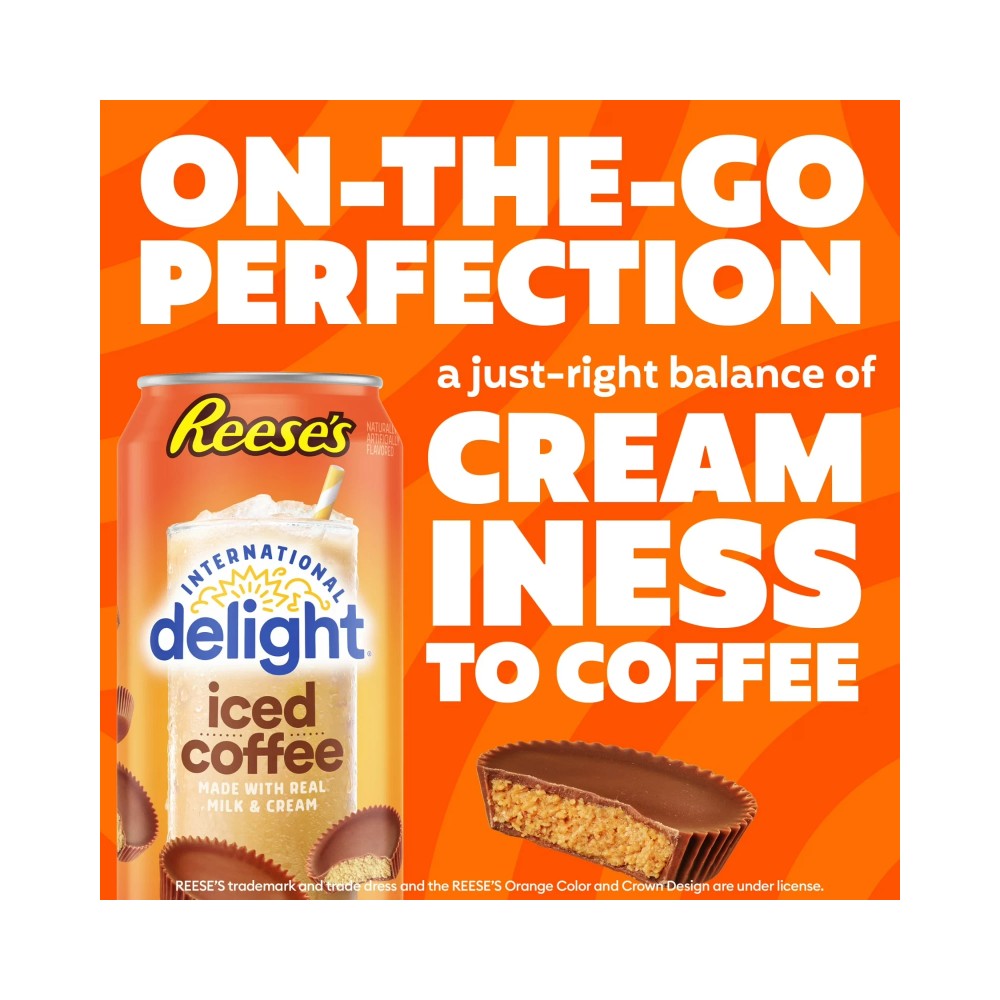 International Delight Reese's Iced Coffee Can 15oz (443ml)