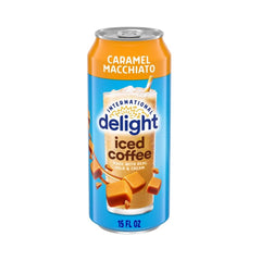 International Delight Caramel Macchiato Iced Coffee Can 15oz (443ml)