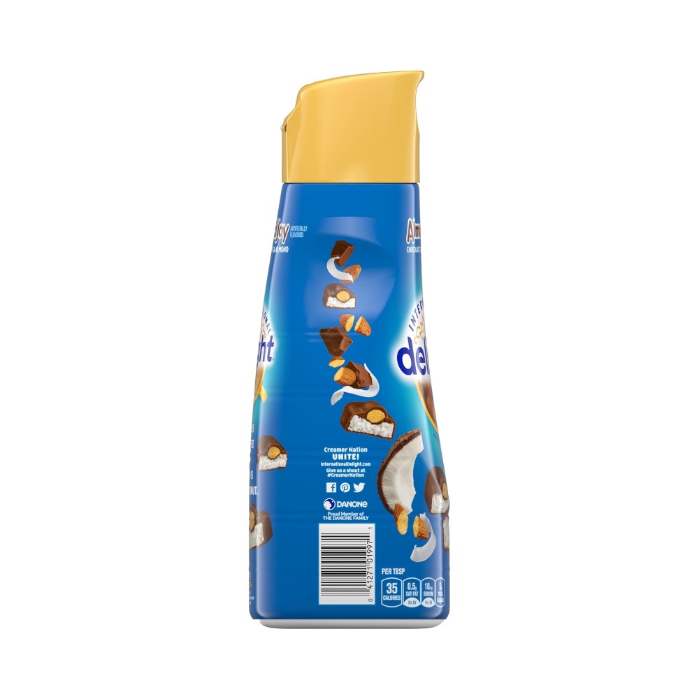 International Delight Almond Joy Liquid Coffee Creamer 32oz (946ml)