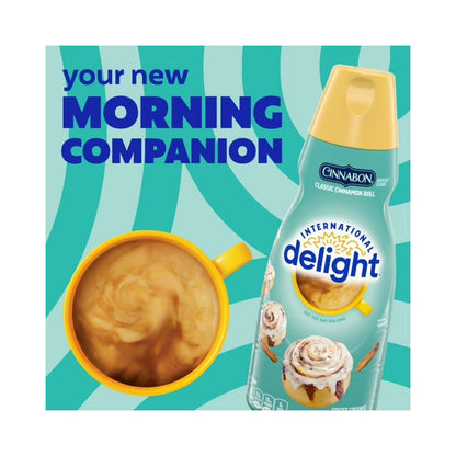 International Delight Cinnabon Liquid Coffee Creamer 32oz (946ml)