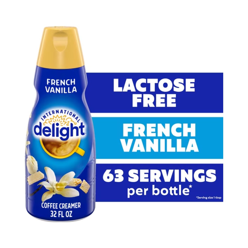 International Delight French Vanilla Liquid Coffee Creamer 32oz (946ml)