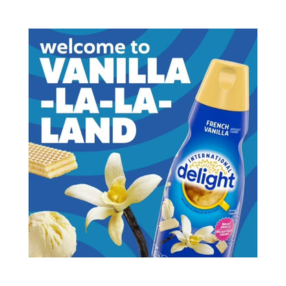 International Delight French Vanilla Liquid Coffee Creamer 32oz (946ml)