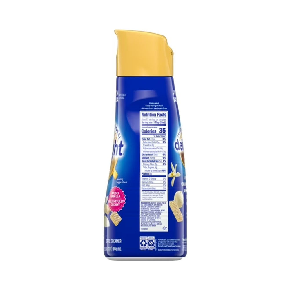 International Delight French Vanilla Liquid Coffee Creamer 32oz (946ml)