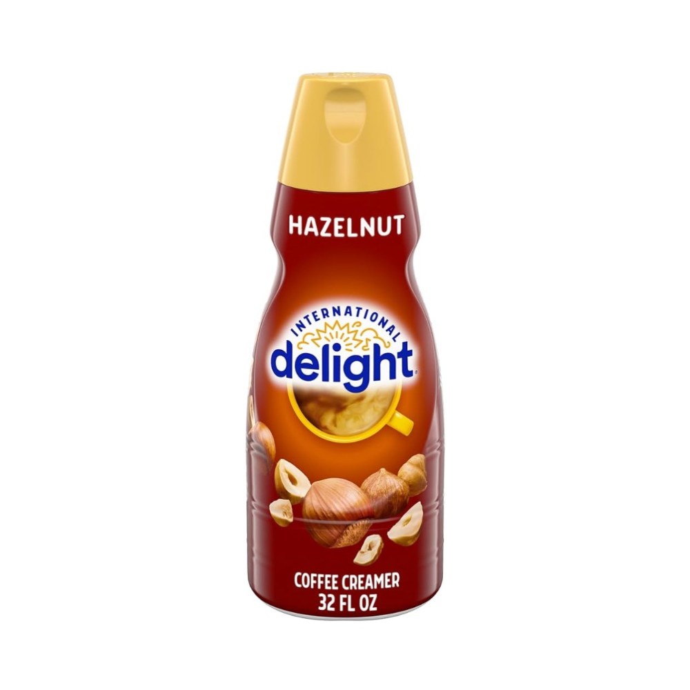 International Delight Hazelnut Liquid Coffee Creamer 32oz (946ml)