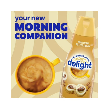 International Delight Southern Butter Pecan Liquid Coffee Creamer 32oz (946ml)