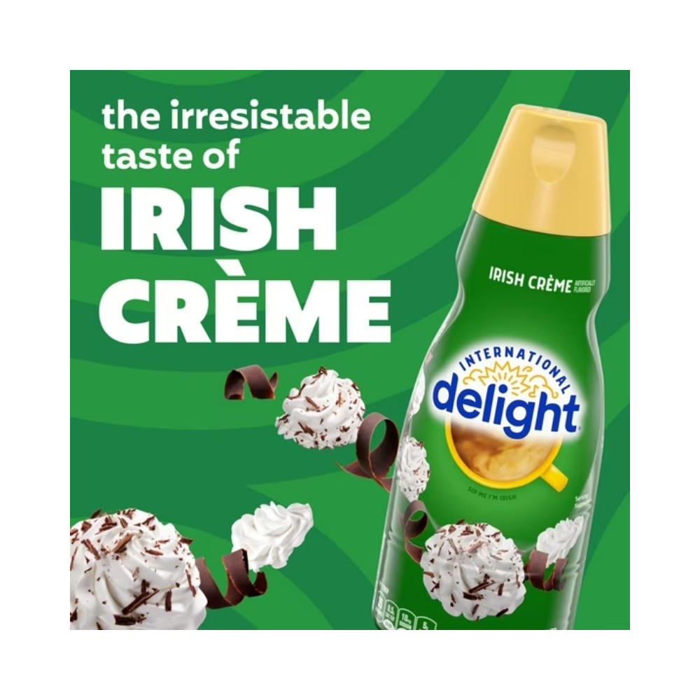 International Delight Irish Creme Liquid Coffee Creamer 32oz (946ml)