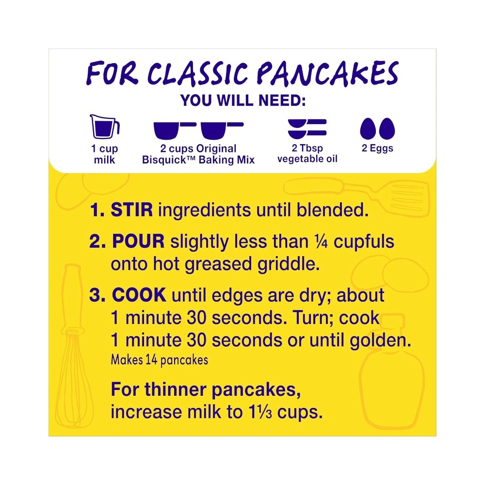Betty Crocker Bisquick Original Pancake & Baking Mix 40oz (1.13Kg)
