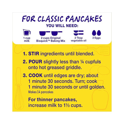 Betty Crocker Bisquick Original Pancake & Baking Mix 40oz (1.13Kg)