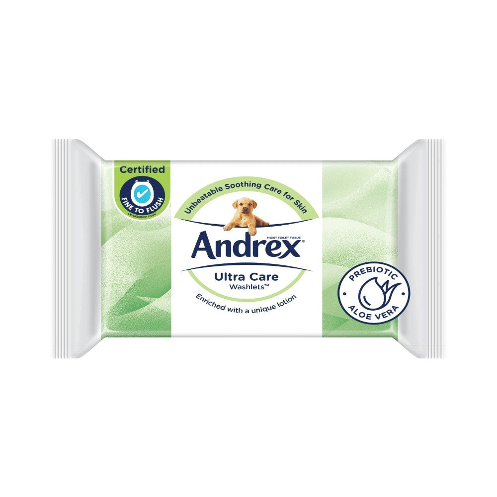 Andrex Ultra Care Wipes 36's - Pack of 12