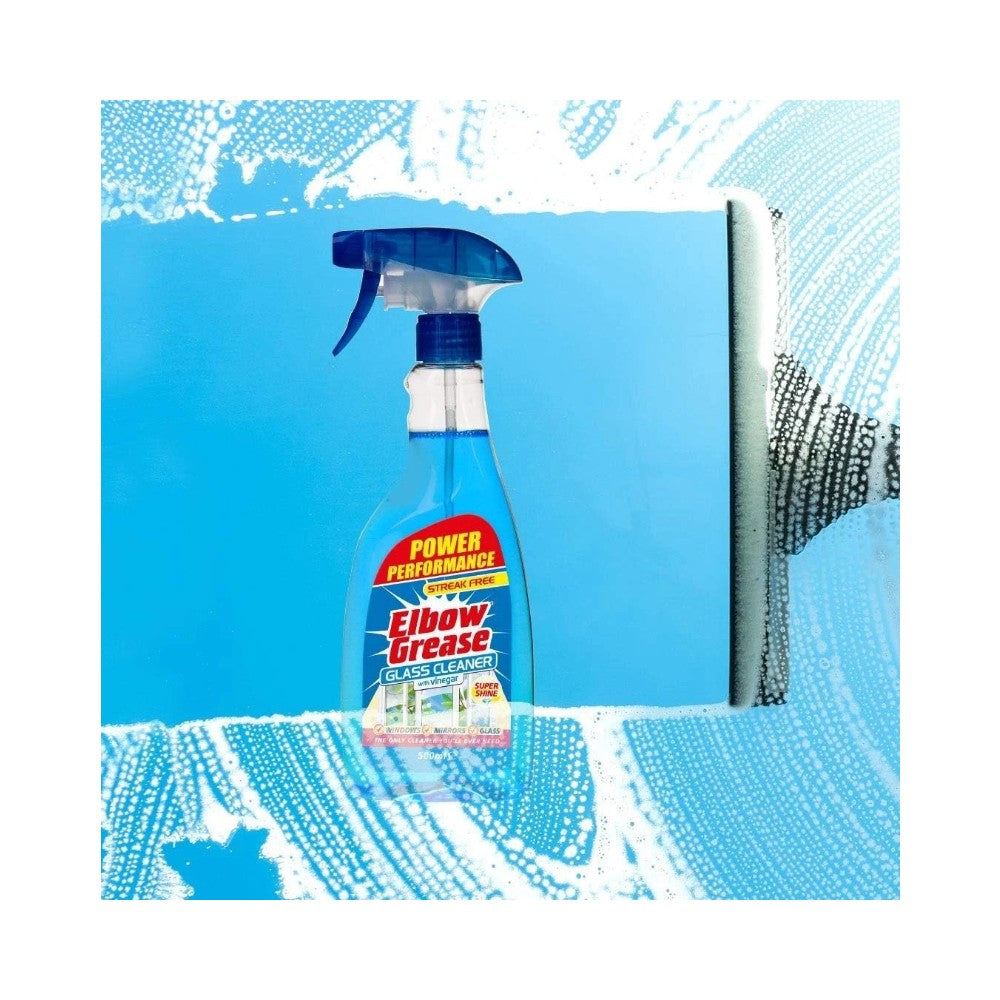 Elbow Grease Vinegar Glass Cleaner Spray 500ml