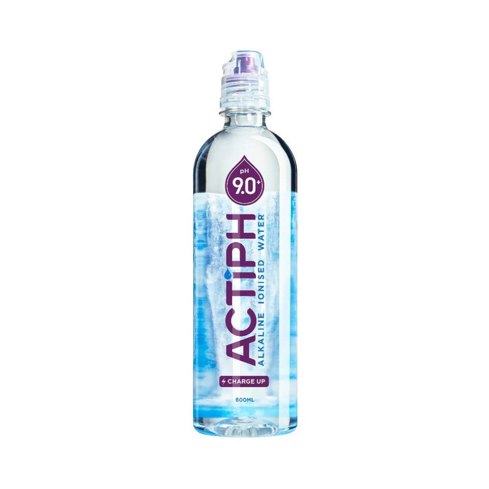 Actiph Alkaline Ionised Water Bottle 600ml - Pack of 12