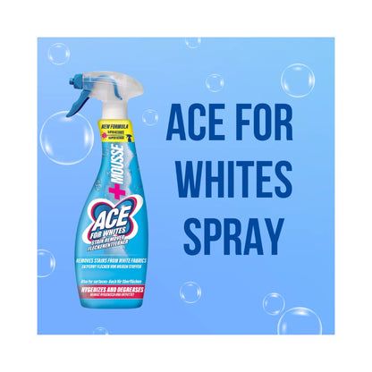 ACE for Whites Mousse Stain Remover Spray 700ml
