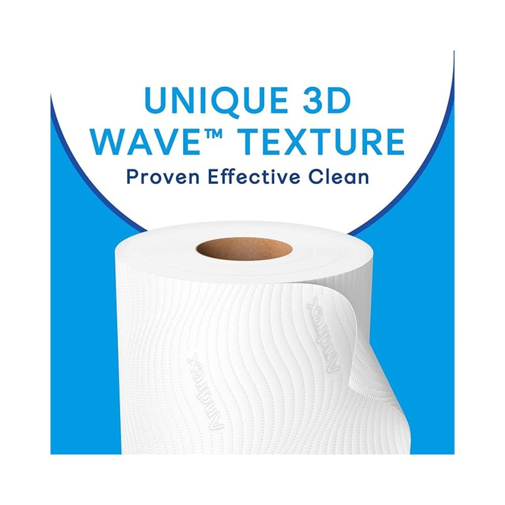 Andrex Complete Clean Toilet Tissue Rolls 4's